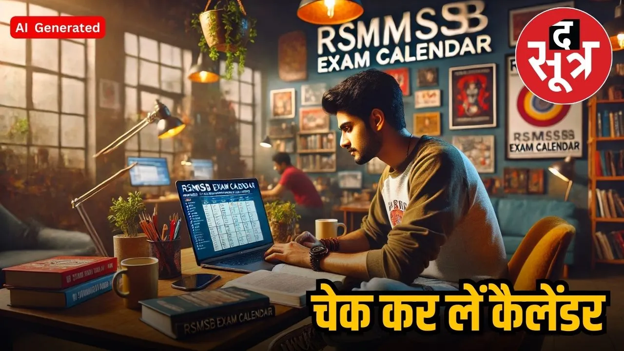 RSMSSB exam calendar