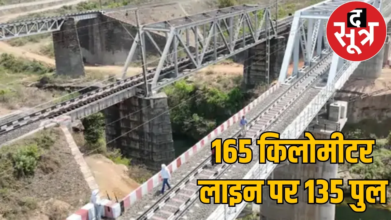 Anuppur Katni Third Railway Line work completed the sootr