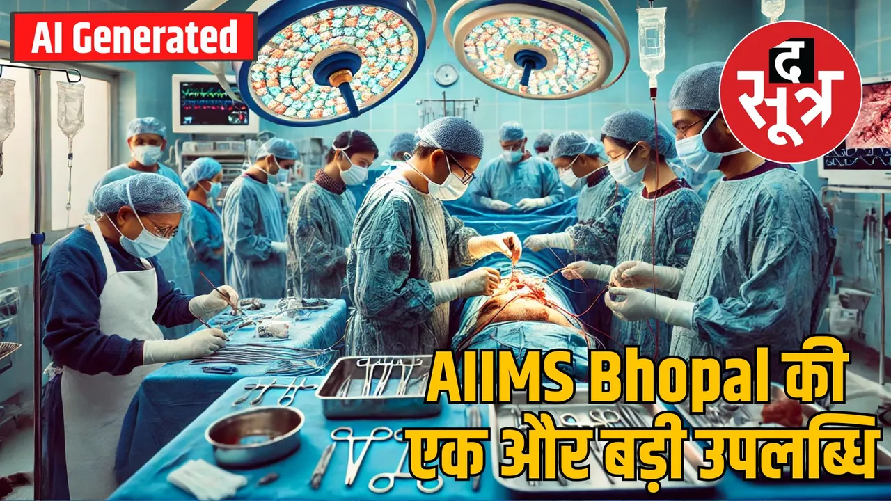 bhopal aiims parasitic twin surgery successful