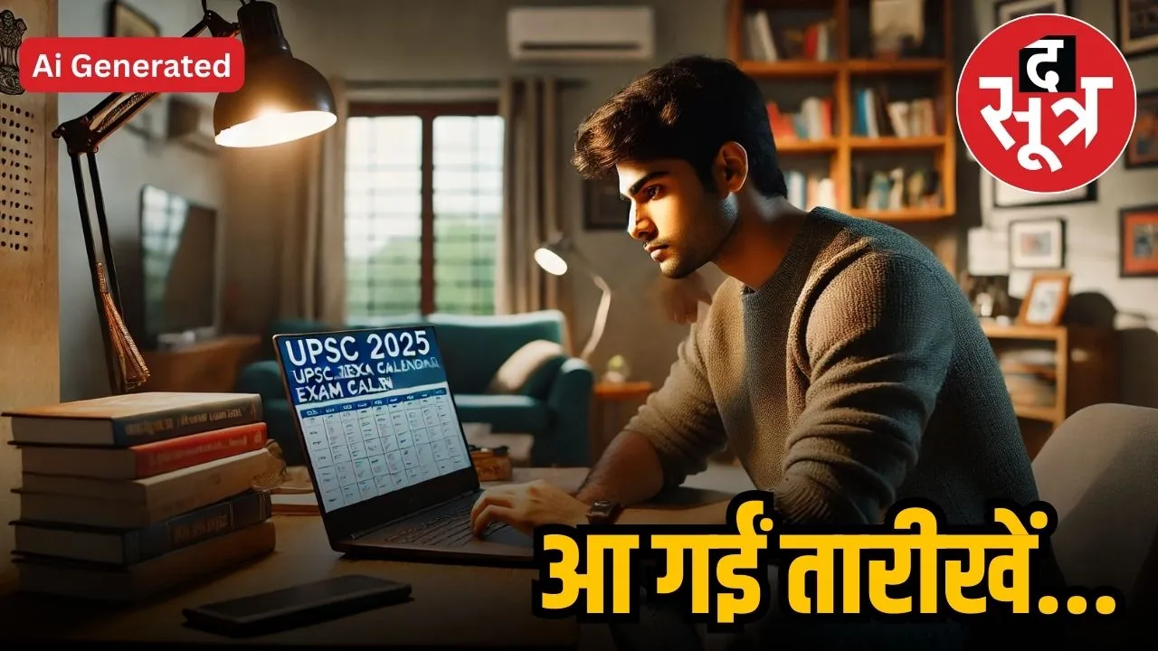 upsc exam calendar 2025