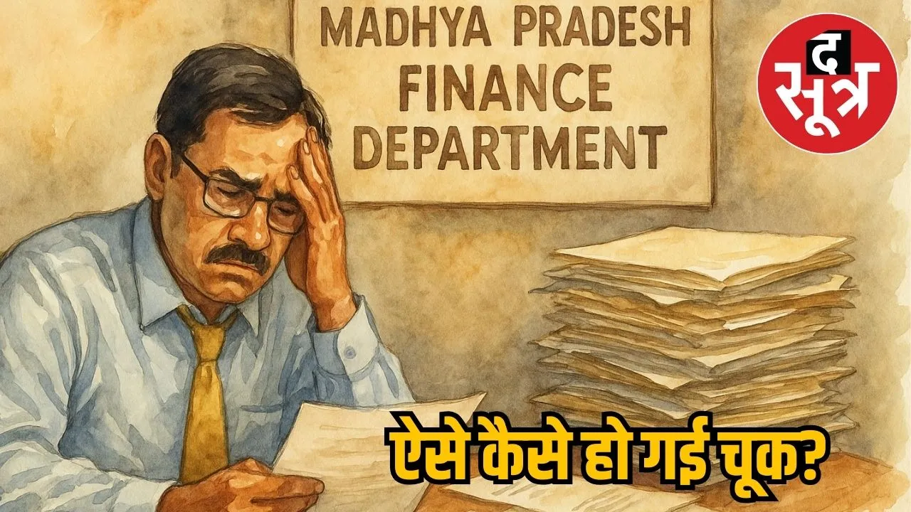 MP Finance depatment mistake 