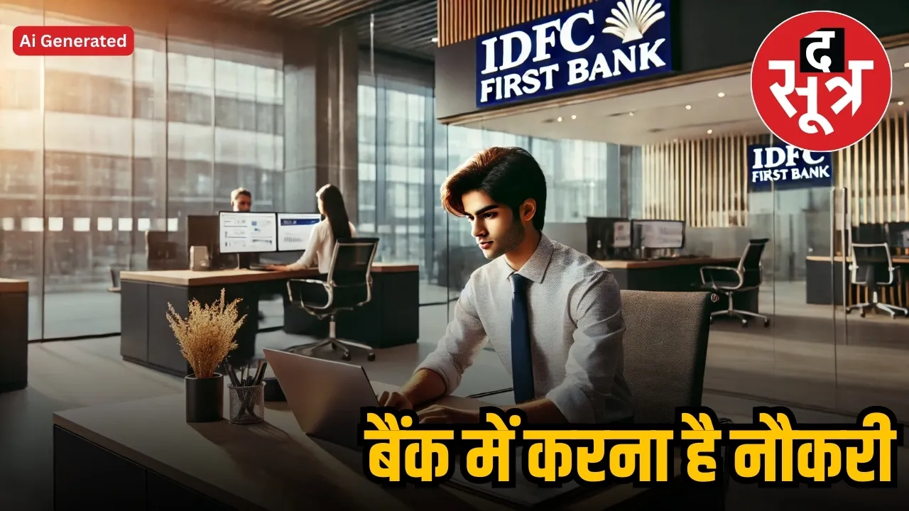  idfc first bank job