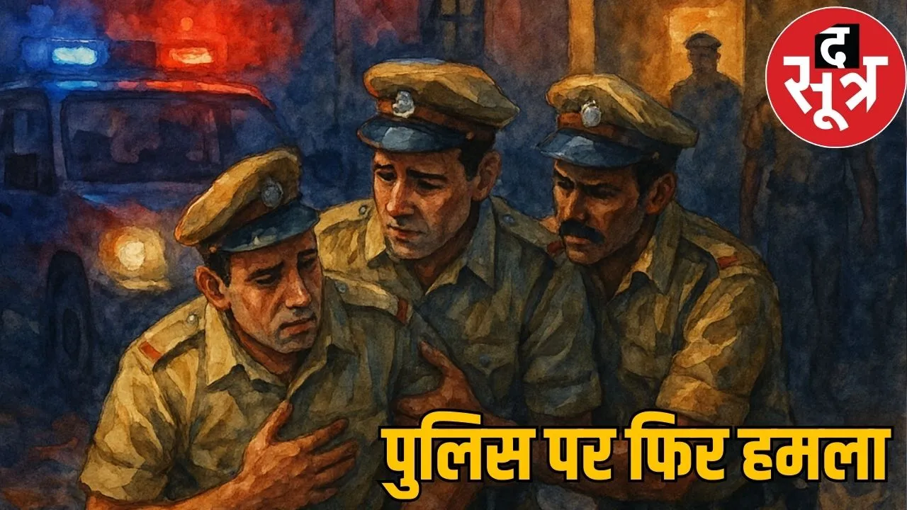 satna police fire