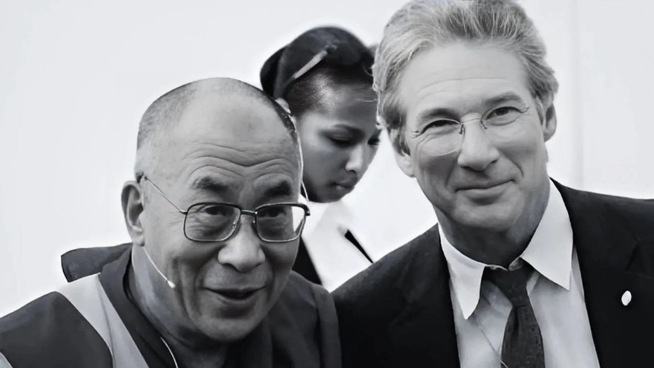 Richard Gere and Dalai Lama