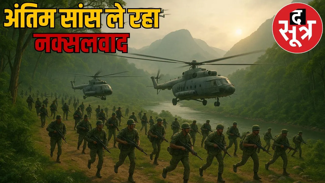 Last days of Naxals Big Naxals now target force the sootr