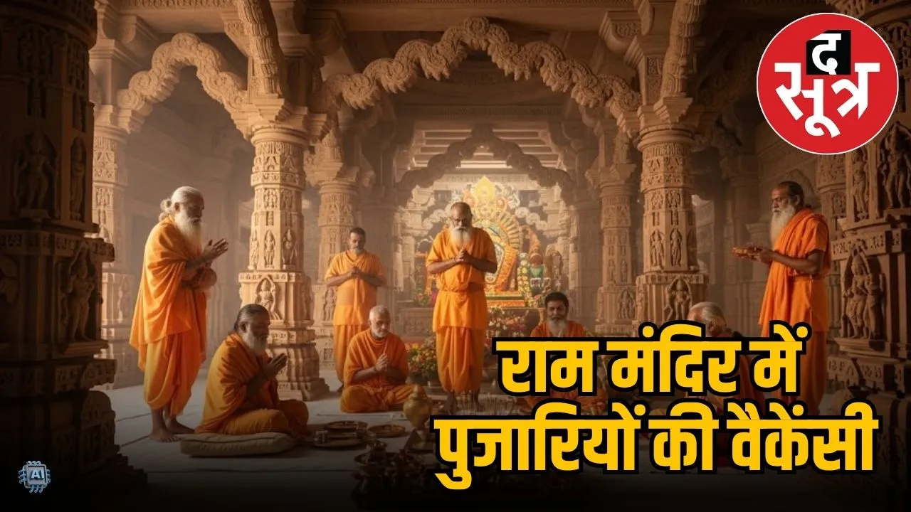 ram mandir pujari bharti 2025