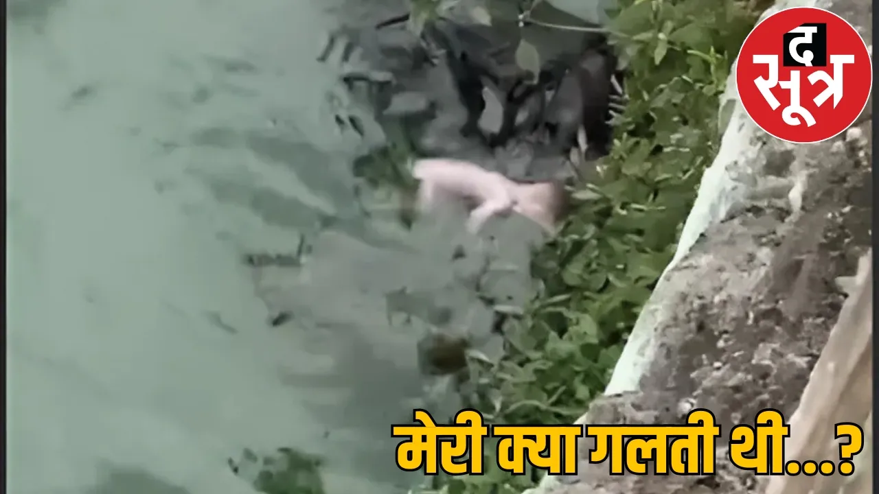 newborn body found Budha Talab raipur People panicked after seeing body the sootr