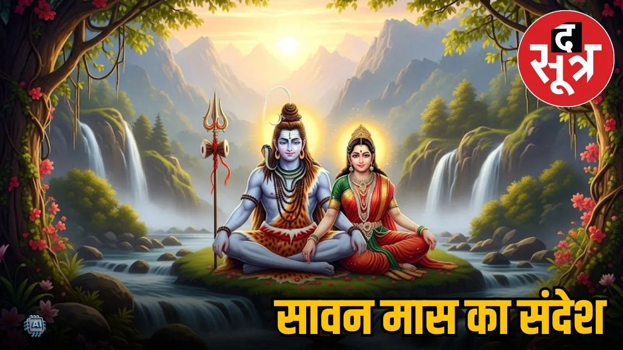 Lord Shiva and Goddess Parvati