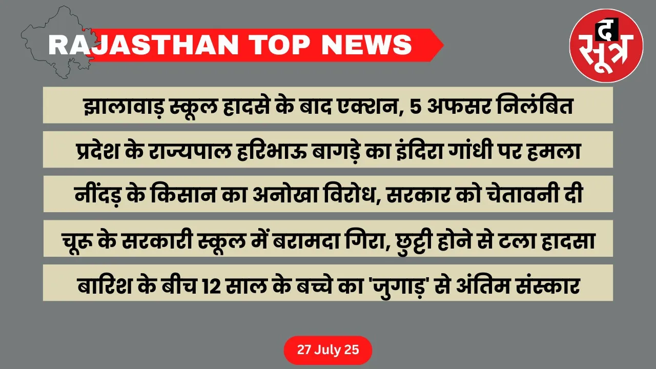 rajasthan-top-news-27-JULY