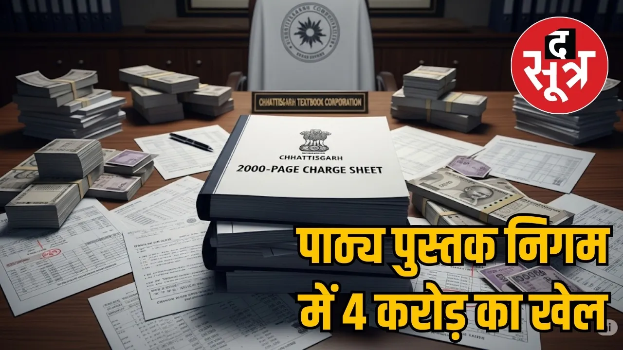 Chhattisgarh Text Book Corporation scam the sootr