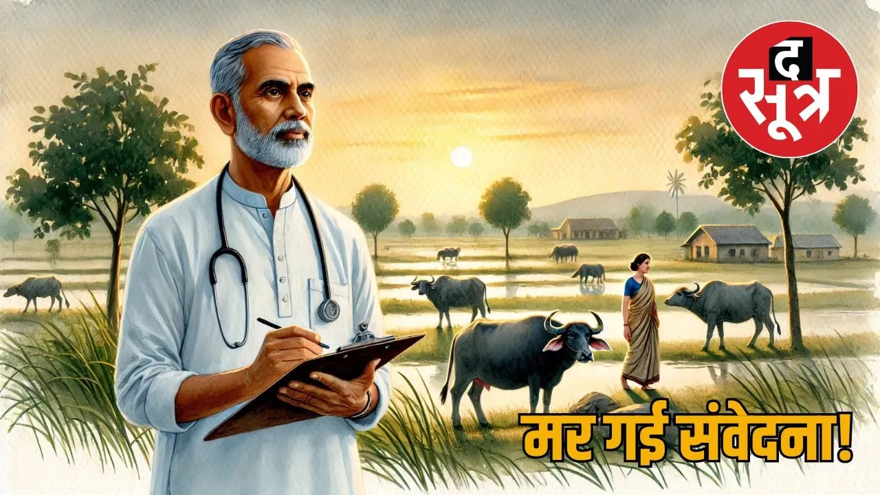 rajasthan-bhilwara-veterinary-doctor-leave-controvers