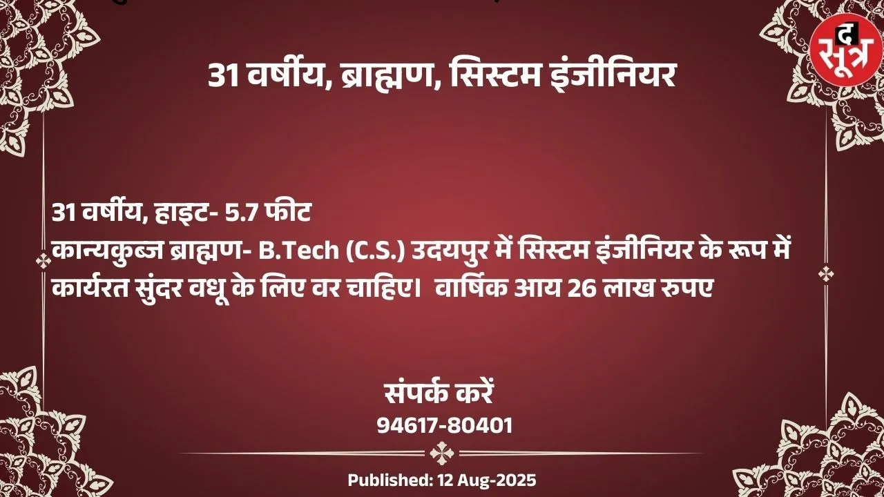 वर चाहिए