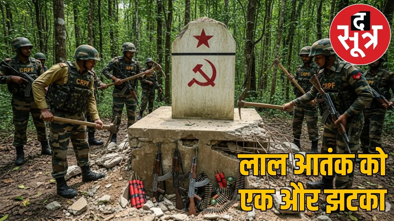 sukma-naxal-memorial-destroyed-explosives-recovered the sootr