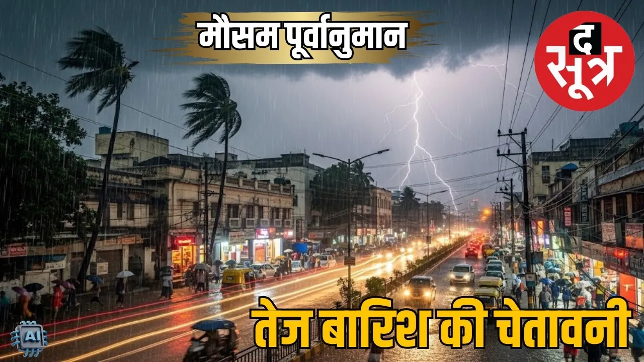 Weather Forecast india 25 August