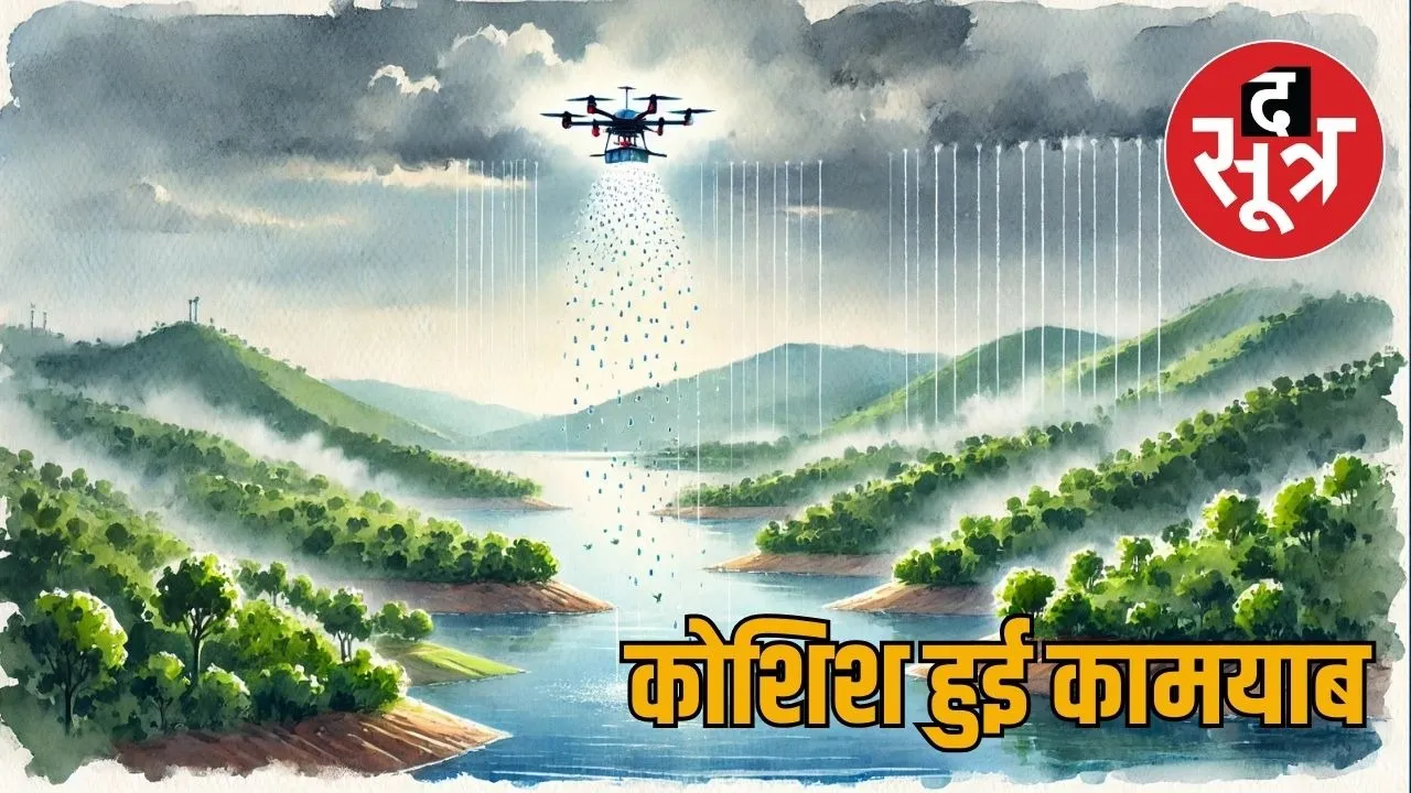 artificial rain jaipur