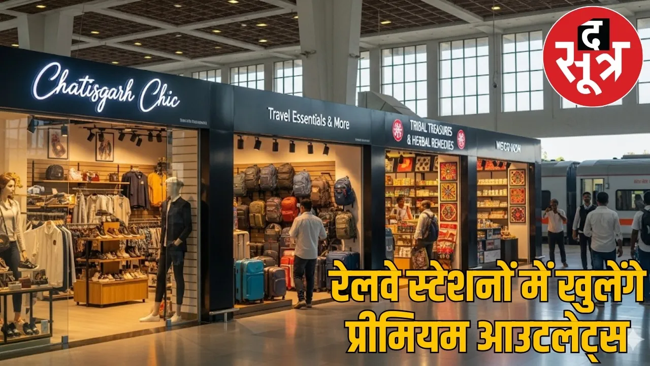 cg-railway-premium-branded-outlets-raipur-durg-bhilai the sootr