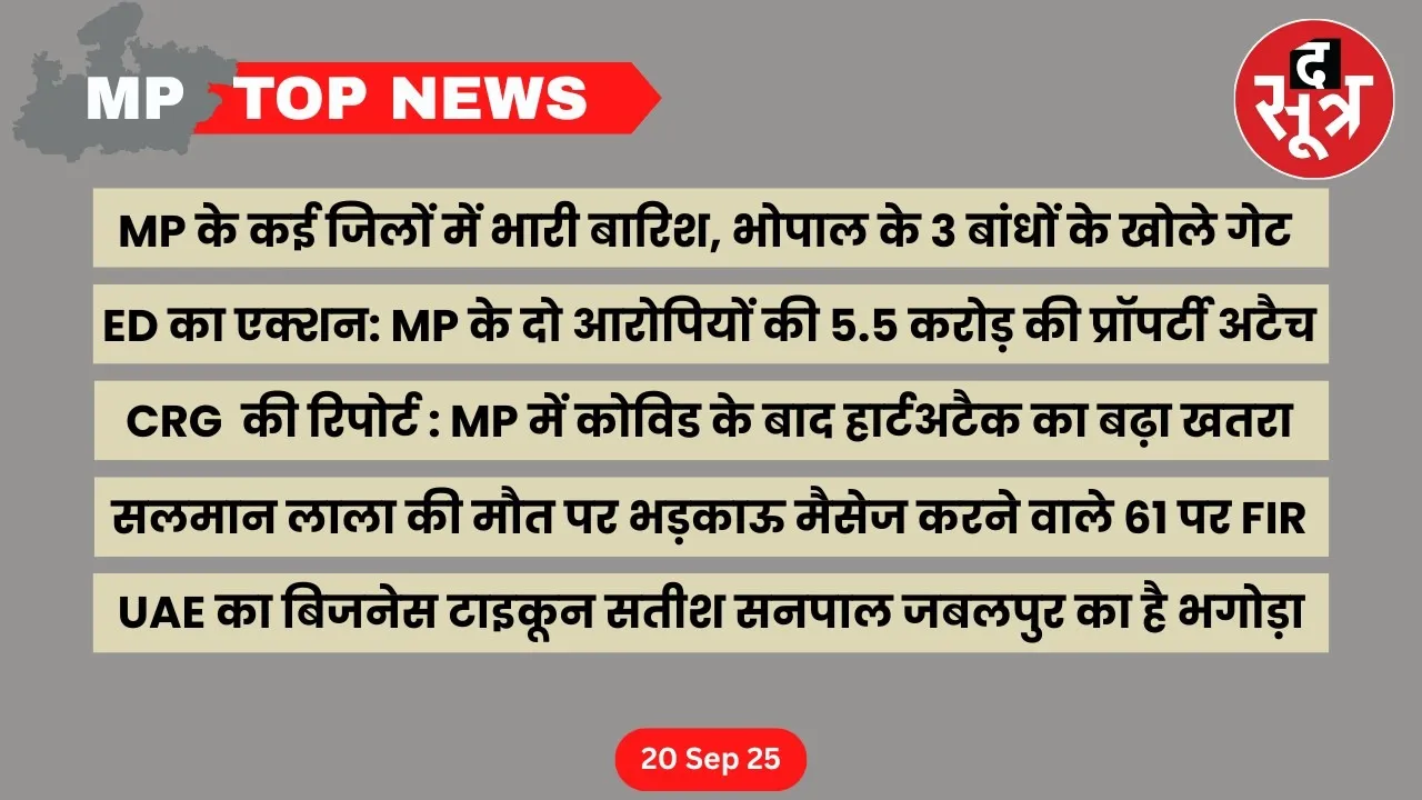 mp top news 20 september