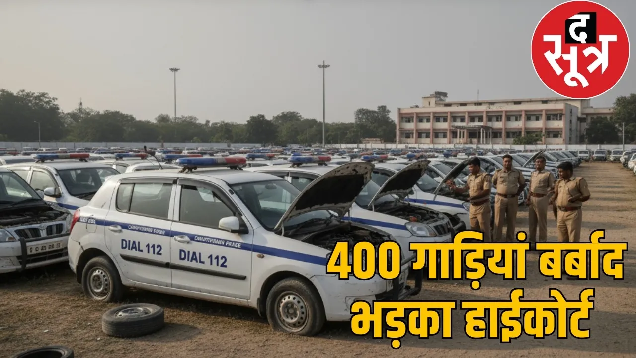 raipur-dial-112-vehicle-wastage-case-highcourt-suomoto the sootr