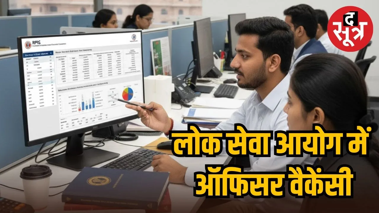 RPSC Statistical Officer Vacancy