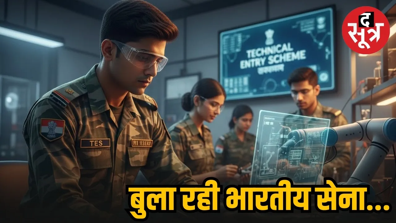 Indian Army vacancy Technical Entry Scheme (TES)