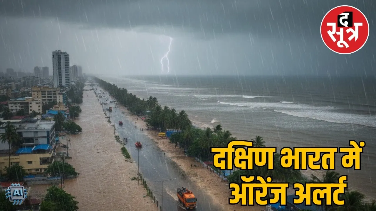 rainfall south india