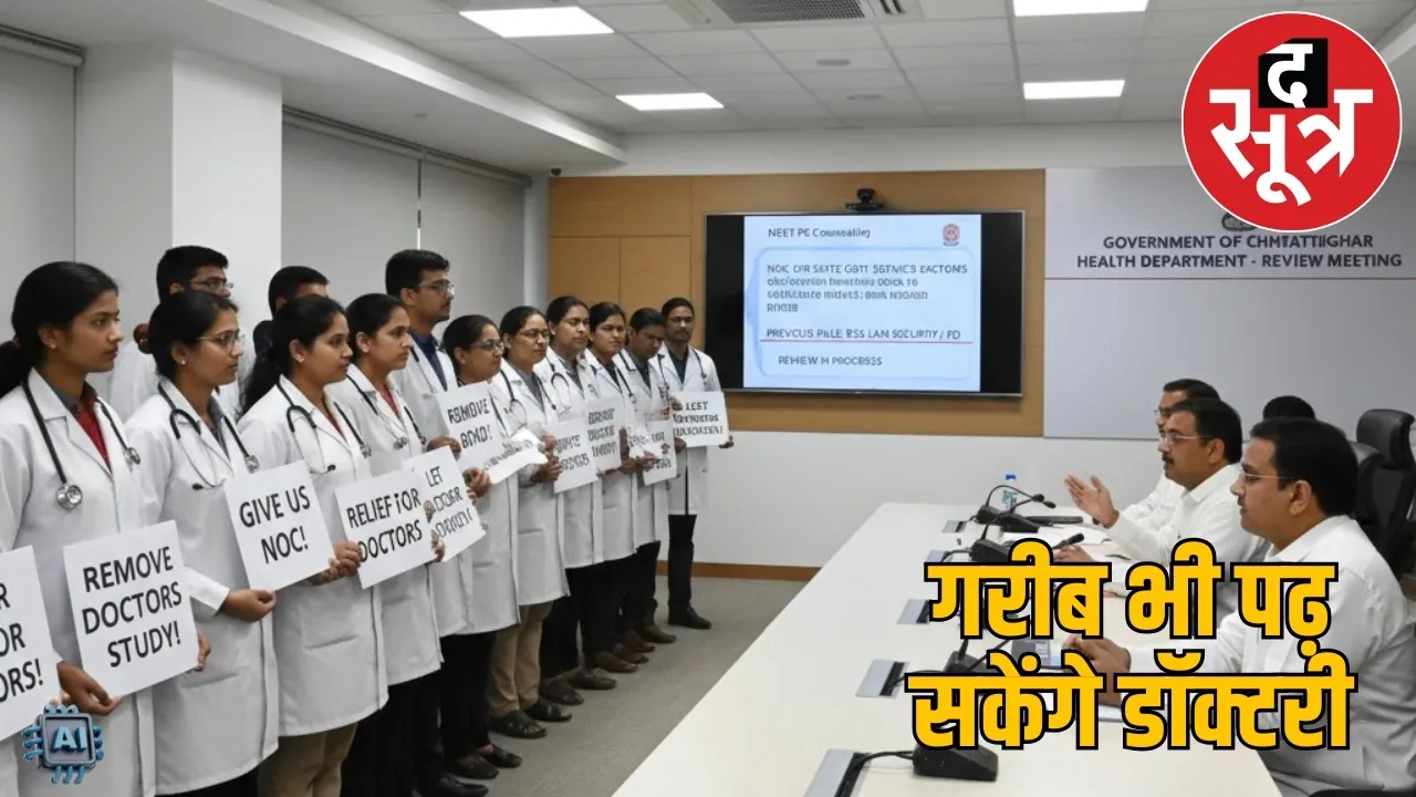 chhattisgarh-government-review-noc-rule-doctors-pg-counseling