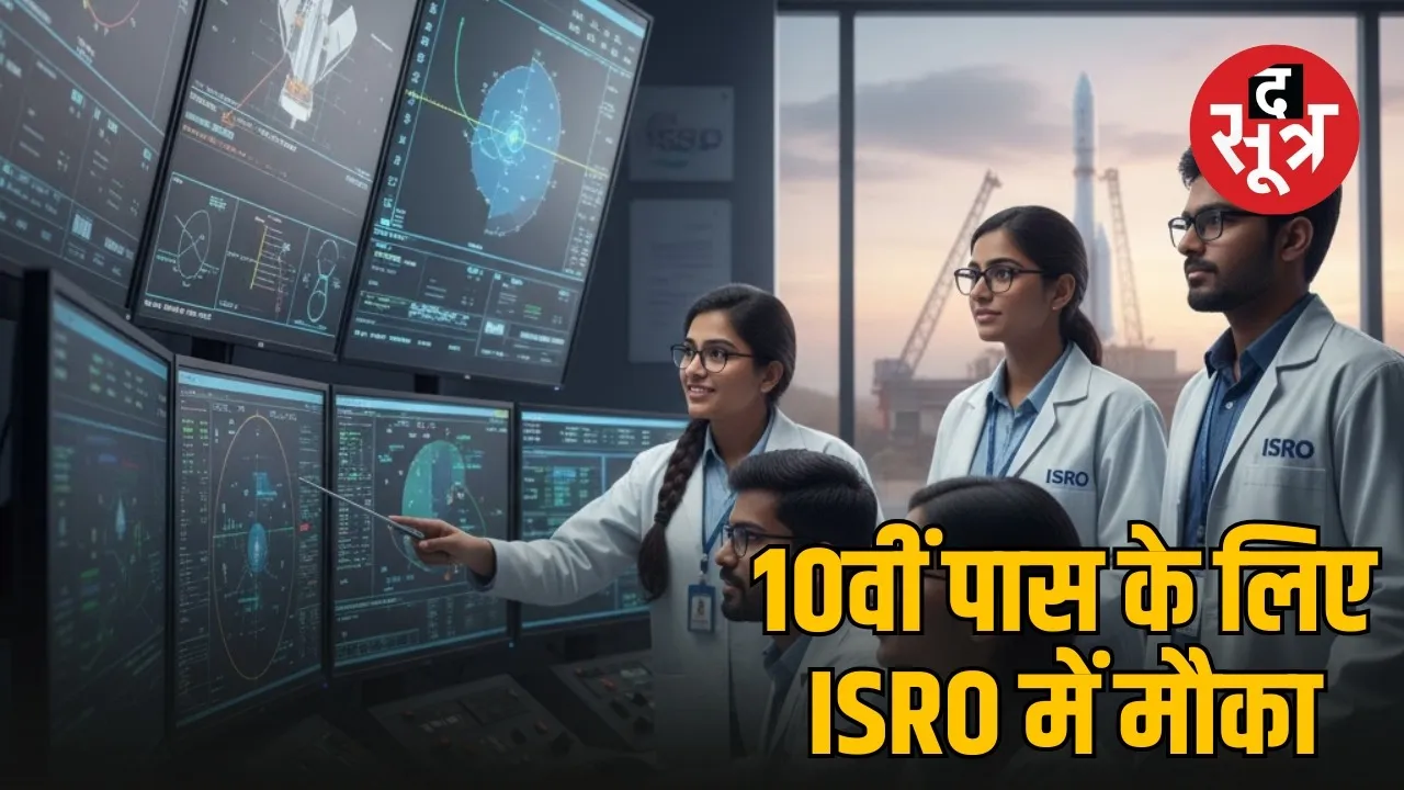 ISRO Vacancy 2025 10th pass can apply till 13 november sarkari naukri
