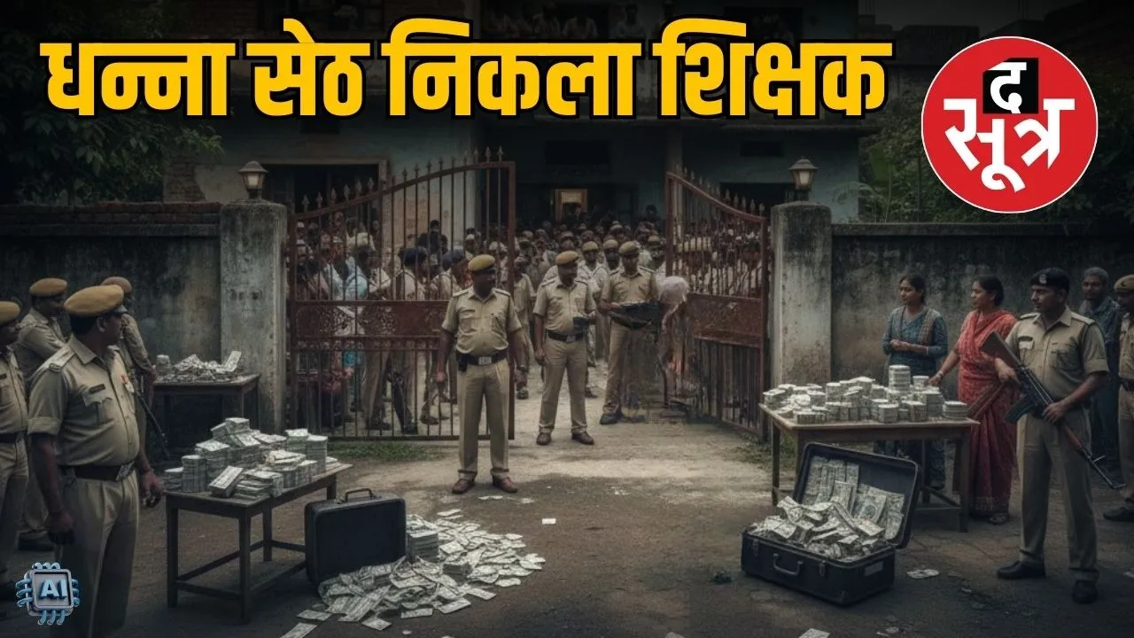 mp-eow-raid-government-teacher-abhimanyu-singh-sidhi-MP