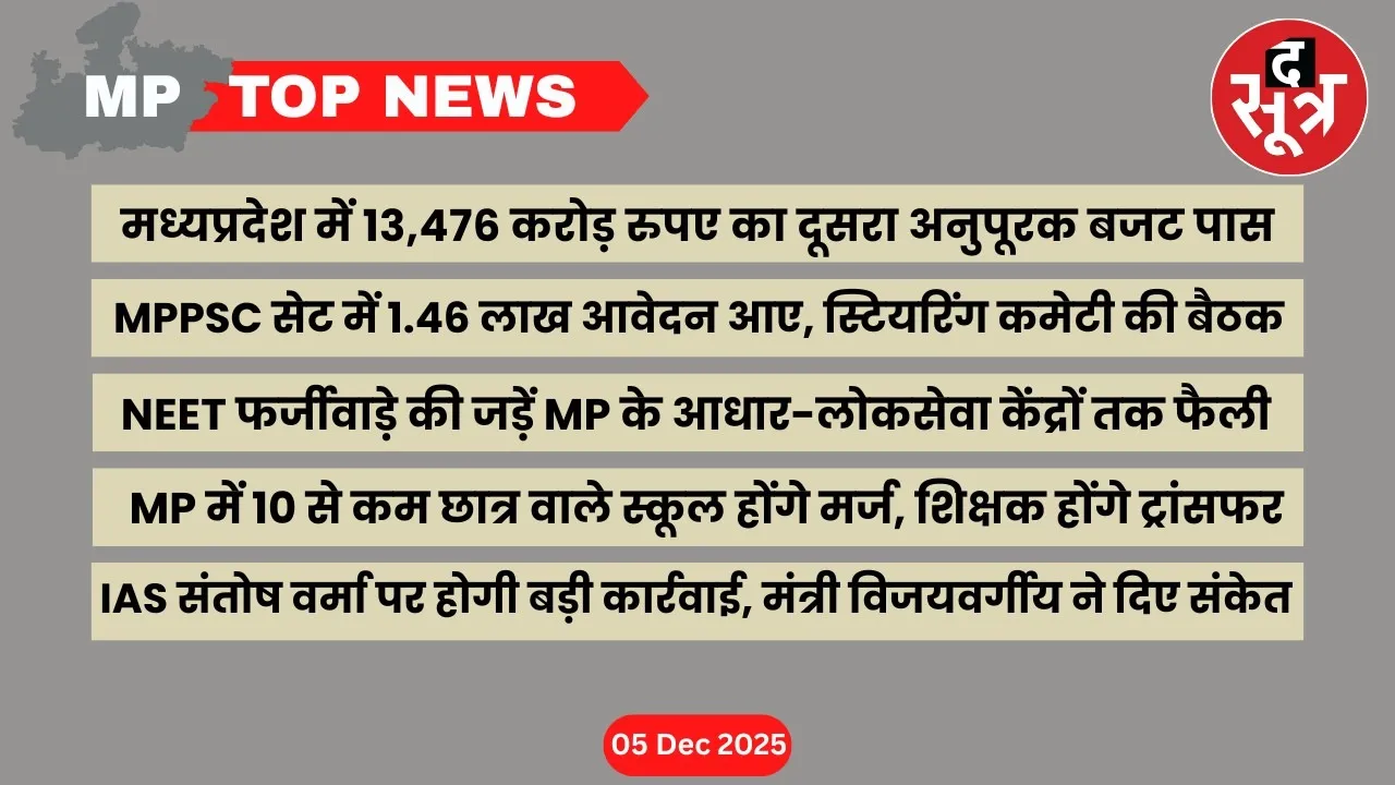 mp top news 5 december