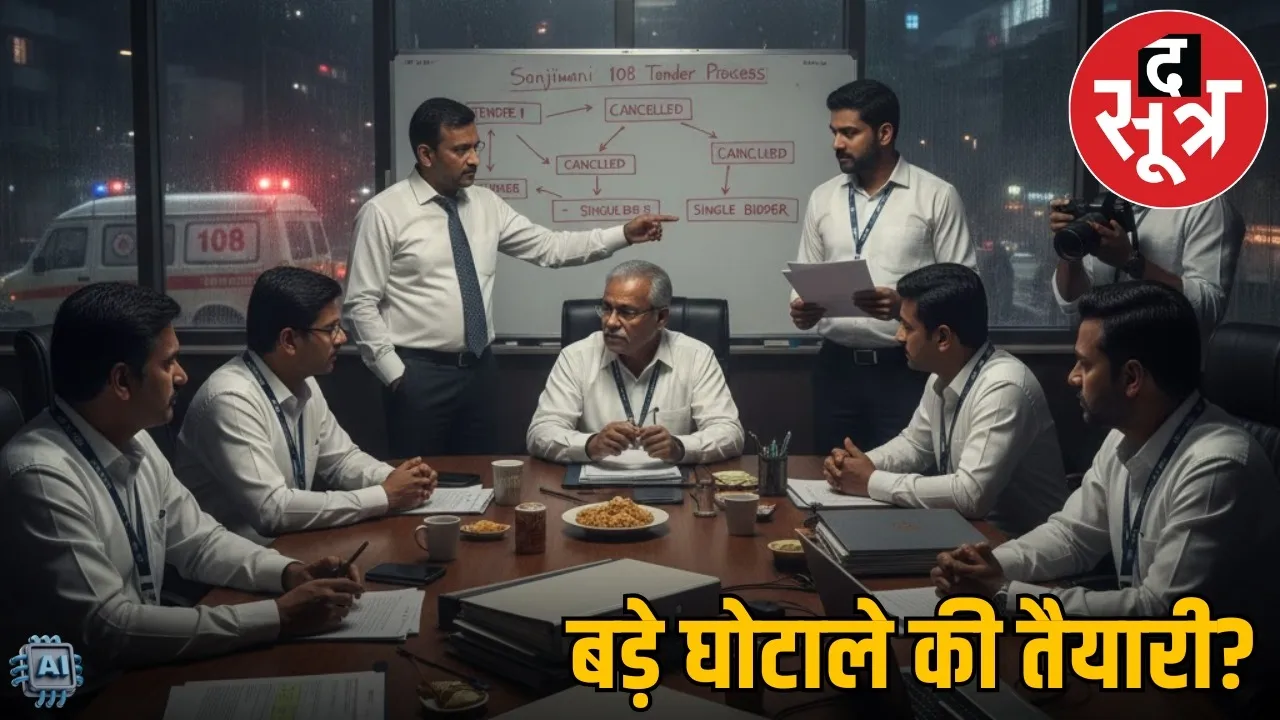 chhattisgarh-sanjeevani-108-ambulance-tender-scam-cgmsc-allegations