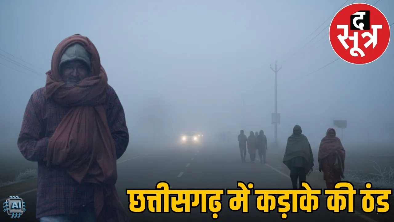 CG Weather Update-cold-wave-amarkantak-fog-hypothermia-cases the sootr