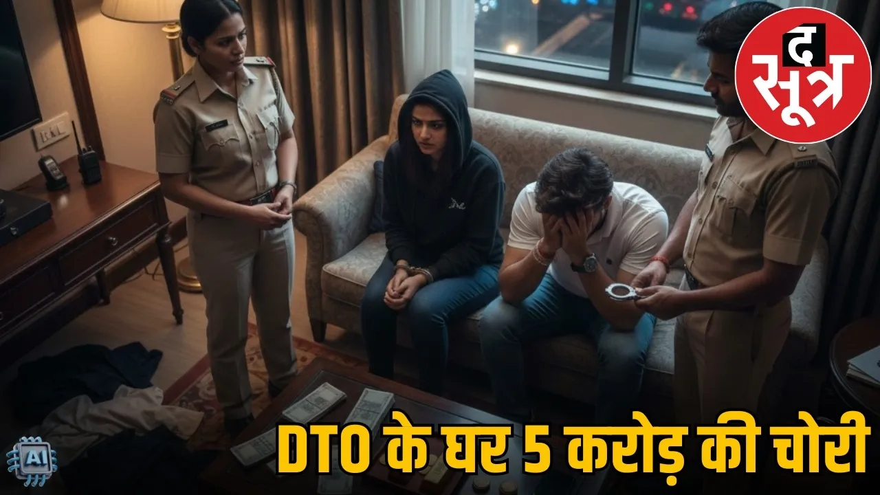 jashpur-dto-house-5-crore-theft-niece-and-boyfriend-arrested