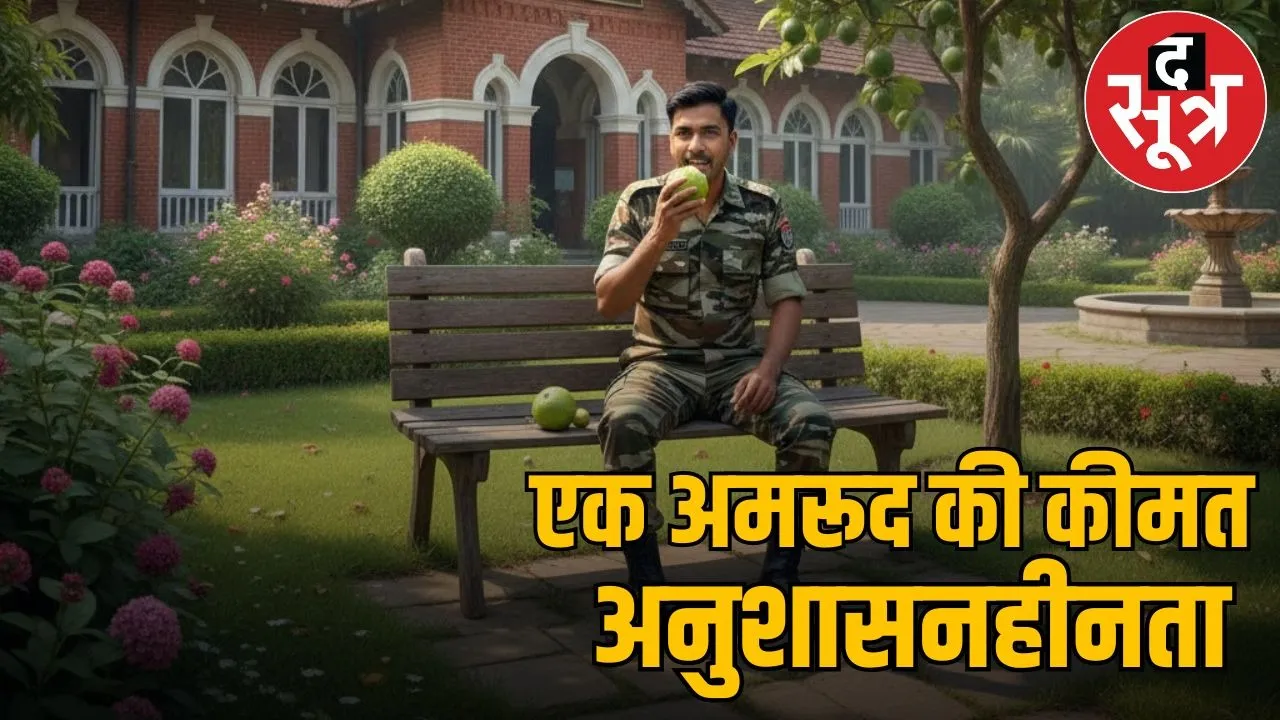 sdrf jawan guava explanation notice lucknow