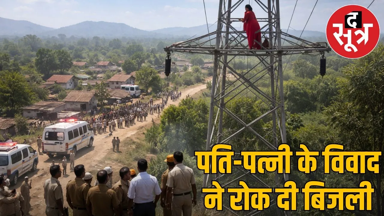 Dispute between husband and wife stopped electricity in Delhi