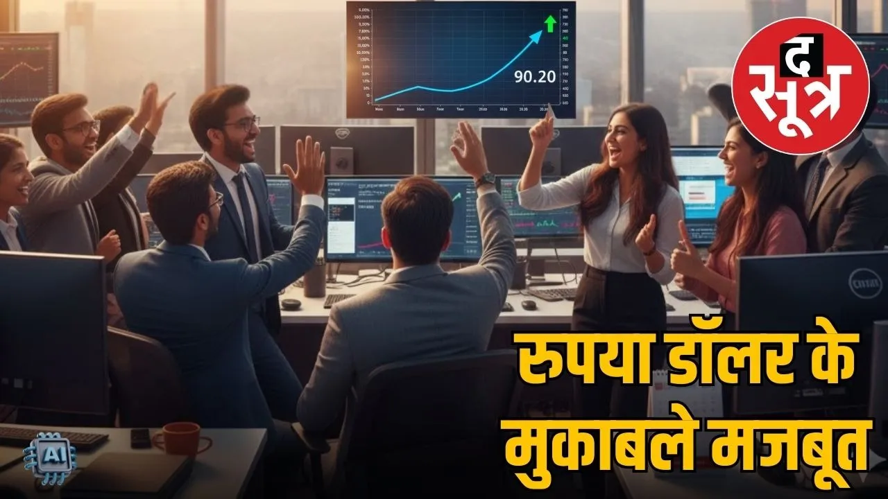 rupee-strong-against-dollar-hits-90-level-update