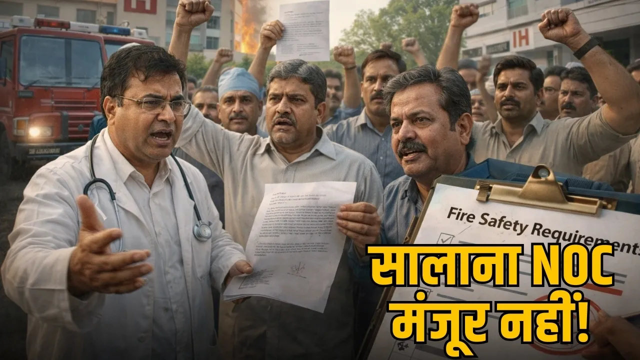 private-hospitals-oppose-fire-noc-rules-chhattisgarh