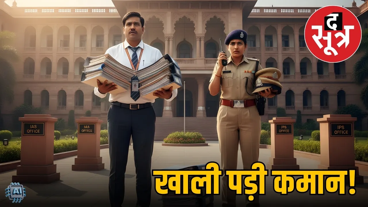 chhattisgarh administrative crisis ias ips shortage impact