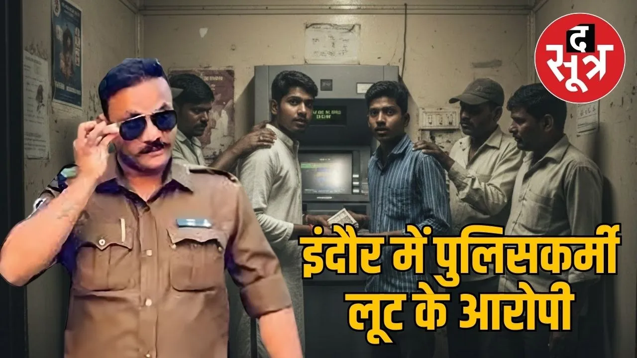 indore police robbery 6 lakh