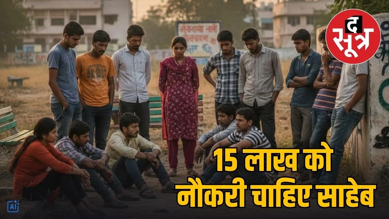 unemployment issues chhattisgarh 15 lakh youth jobsless