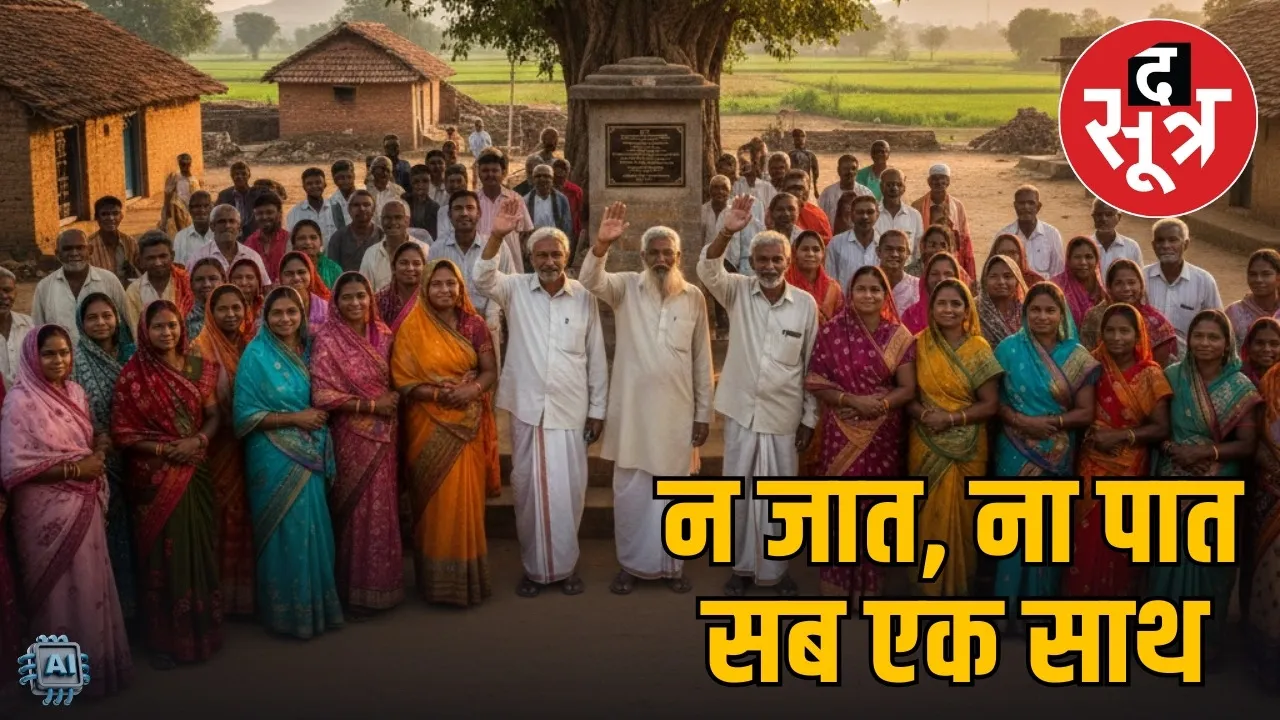 saundala india first caste free village maharashtra