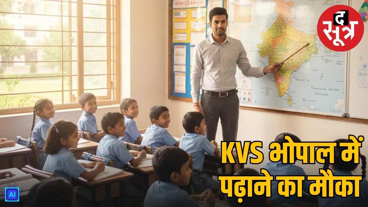kvs-bhopal vacancy 2026 pm shri kv bairagarh walk in interview