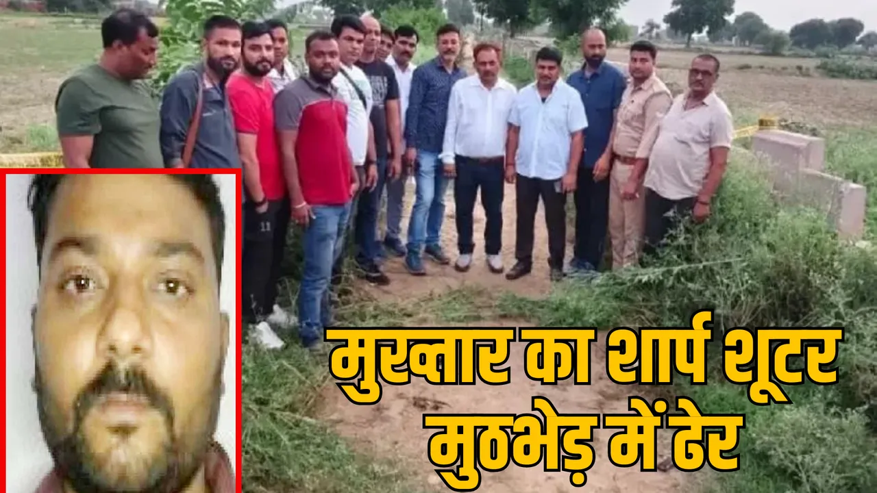 UP STF encounters Mukhtar's sharp shooter Pankaj