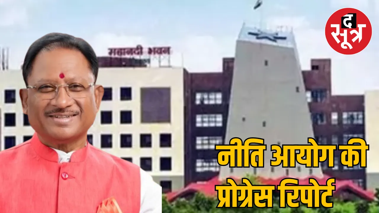 Chhattisgarh Raipur NITI Aayog SDG District Progress Report