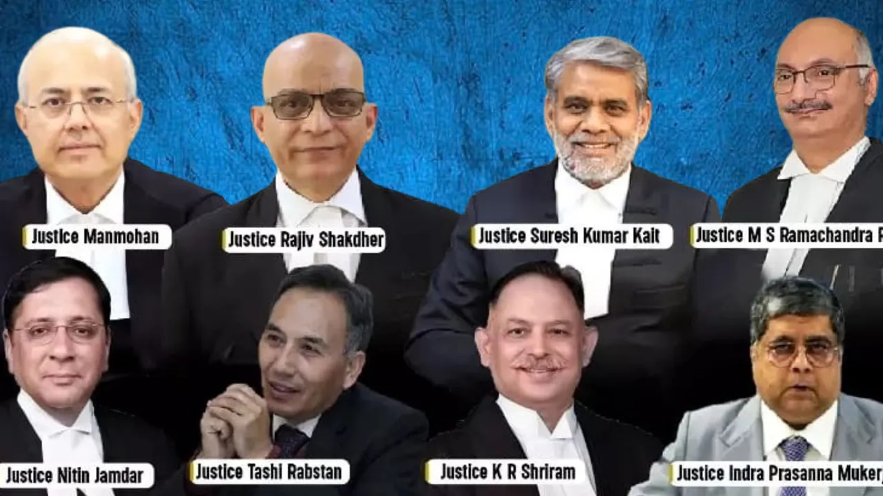 Appointment of Chief Justice in eight High Courts of the country