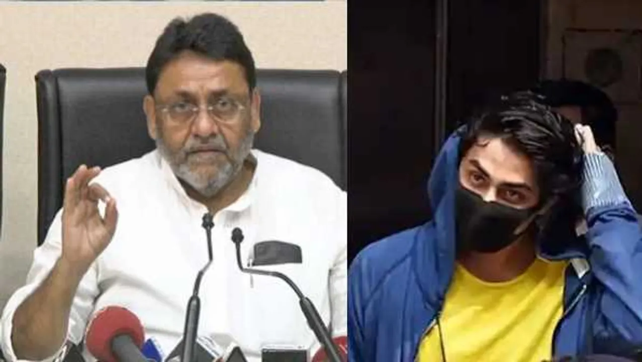 रेव पार्टी: मंत्री मलिक का आरोप- NCB की रेड में BJP नेता शामिल, कस्टडी में आर्यन की 'मौज'