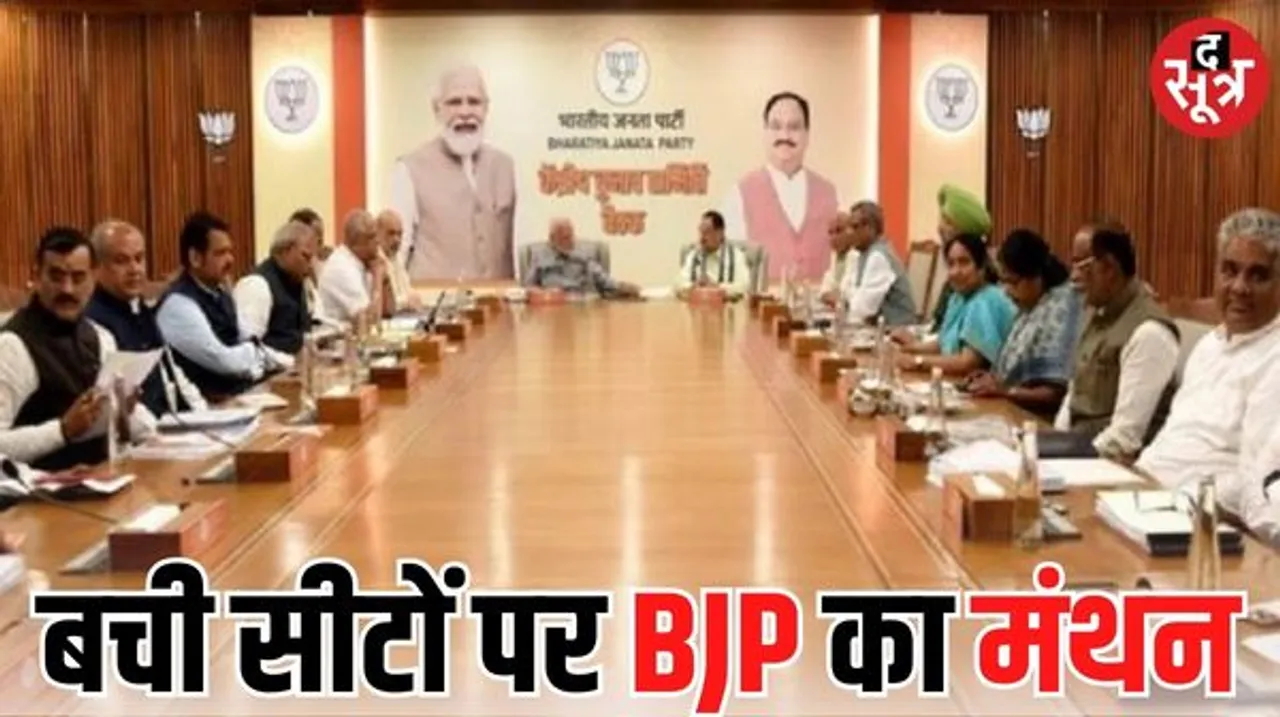 दिल्ली में बीजेपी नेताओं का मंथन, आज जारी हो सकती है उम्मीदवारों की पांचवी सूची, जानिए किन विधायकों की सीटों पर होना है फैसला