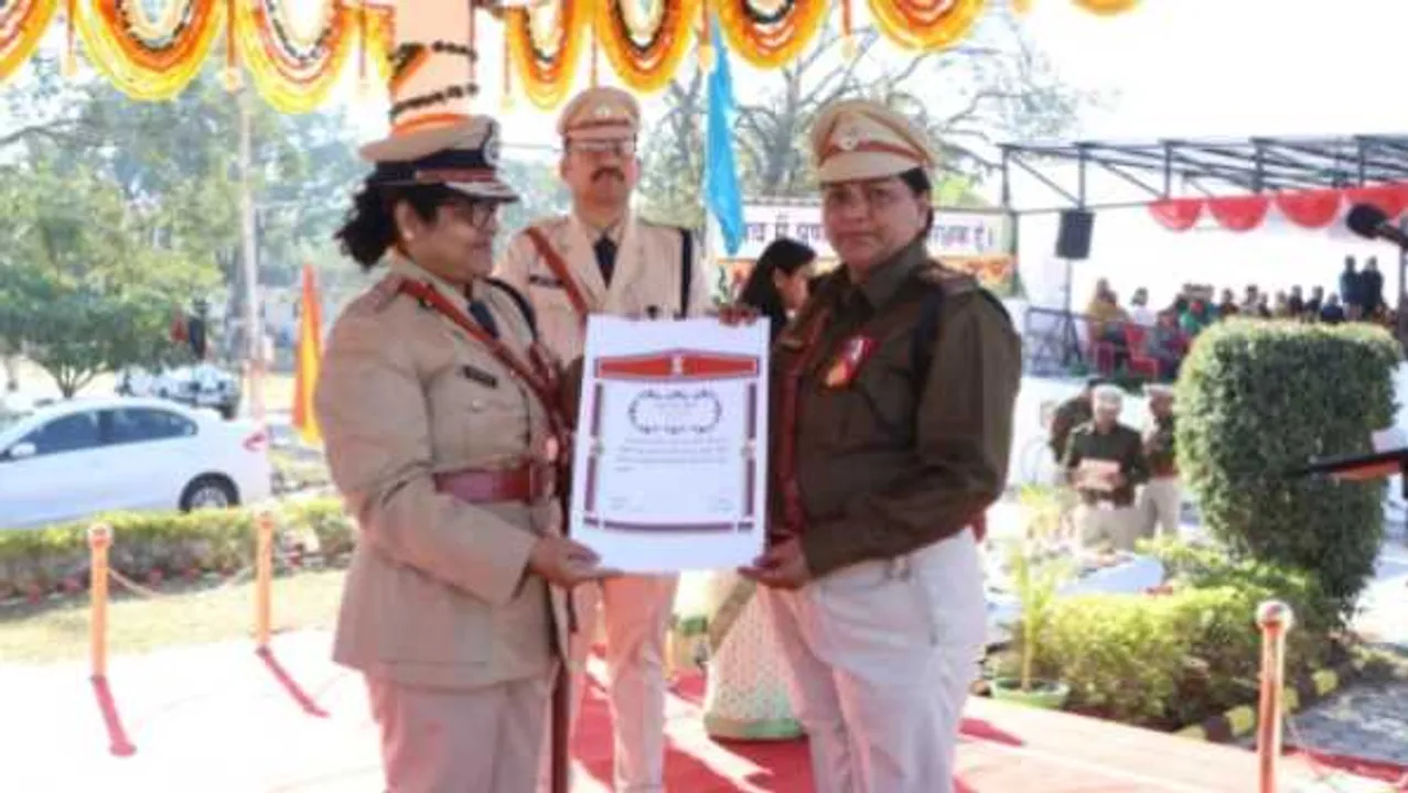 केंद्रीय गृहमंत्री पदक: PTC में पदस्थ DSP गीता चौहान को बेस्ट ट्रेनिंग के लिए मिला अवॉर्ड