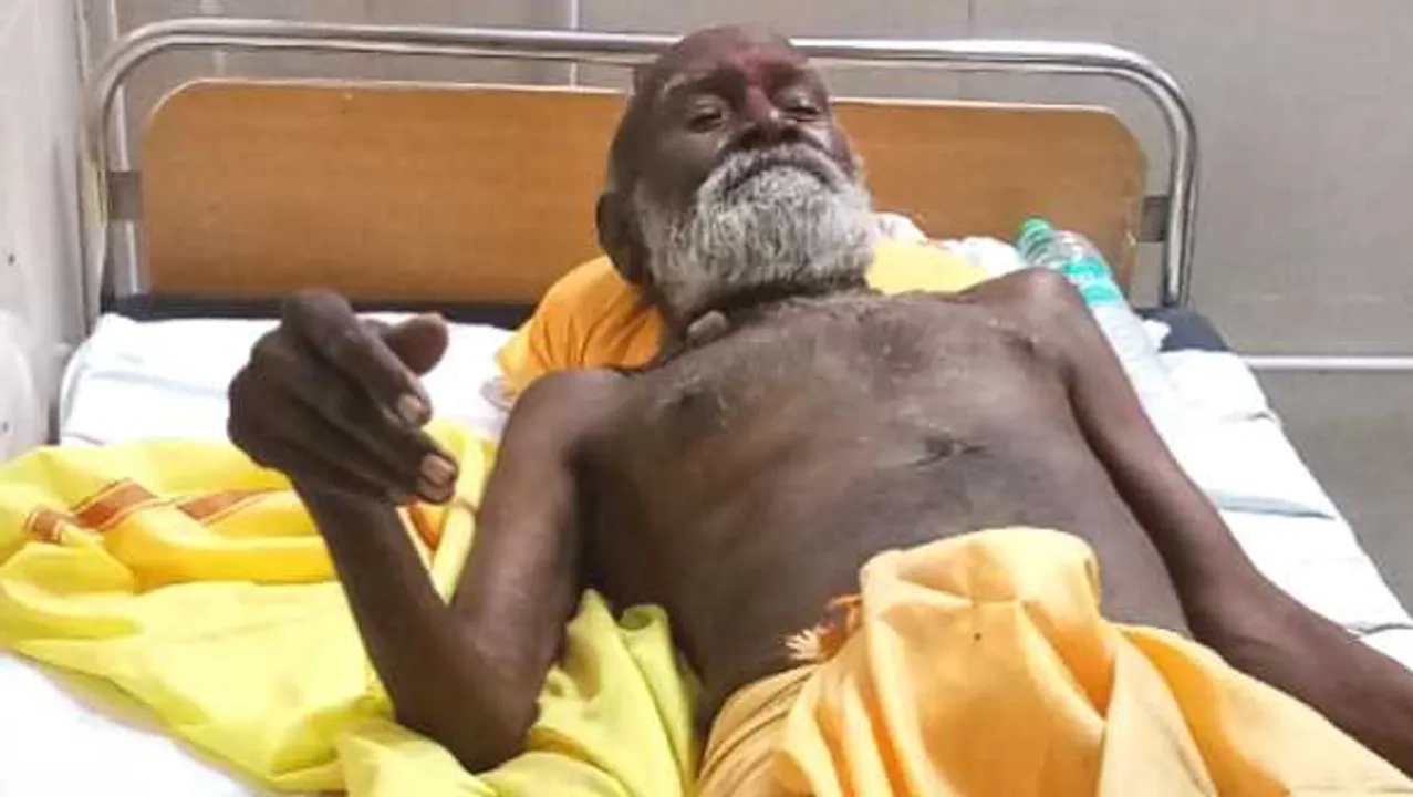 मुरैना: बाबा ने जिंदा समाधि लेने की कोशिश की; पुलिस ने बचाया, 7 फीट के गड्ढे से निकाला  