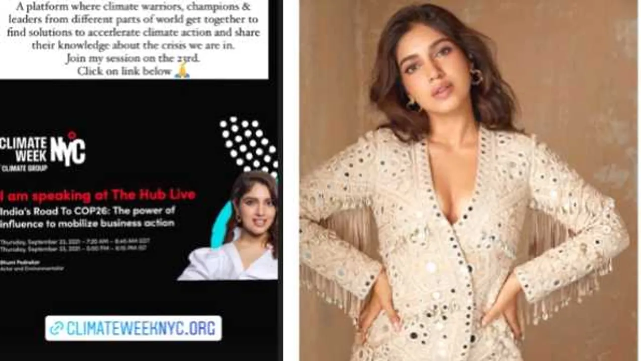 NYC क्लाइमेट वीक: भूमि पेडनेकर क्लाइमेट चेंज पर न्यूयॉर्क में देंगी स्पीच  