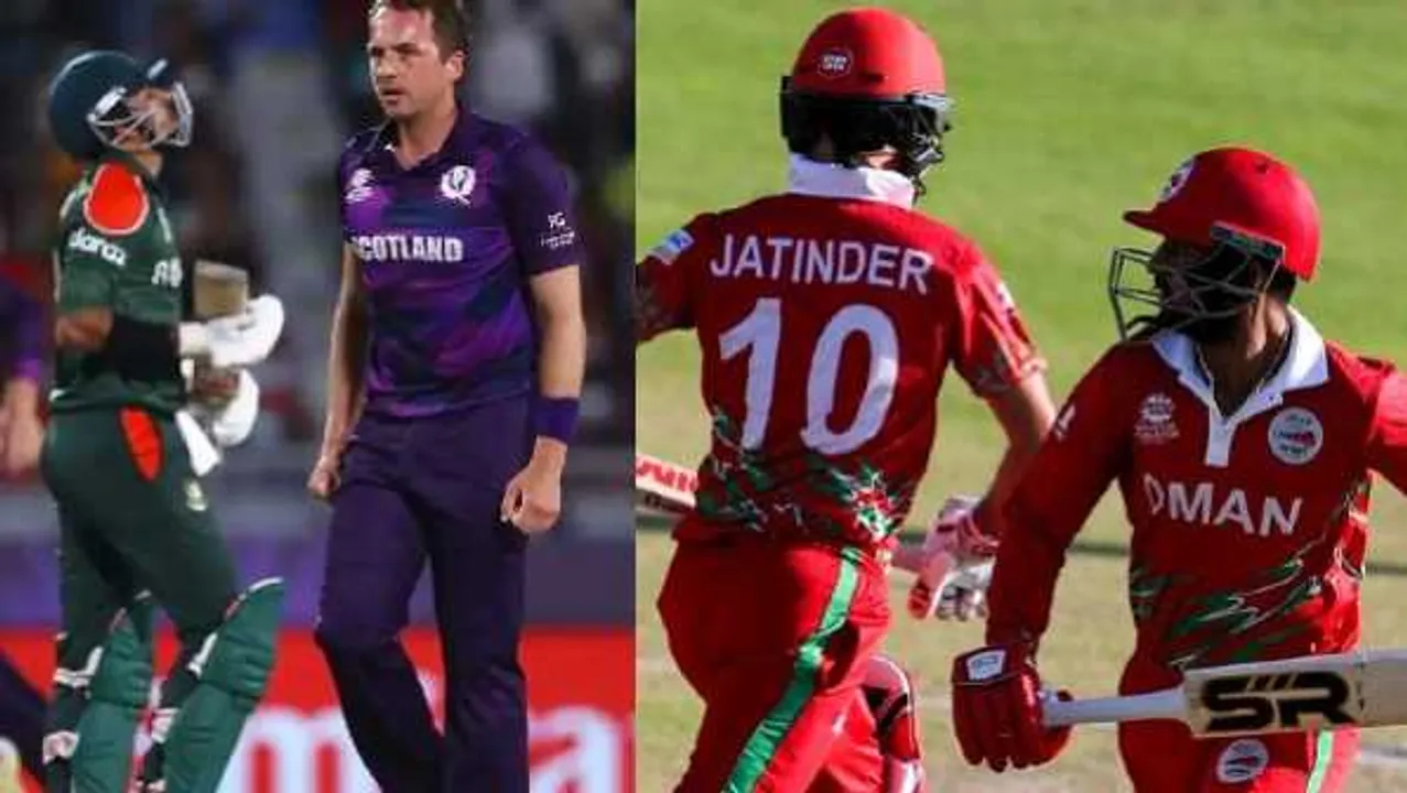 T20 वर्ल्डकप: स्कॉटलैंड ने दी बांग्लादेश को शिकस्त, ओमन ने पापुआ को 10 विकेट से हराया